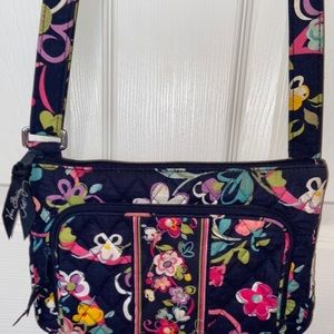 vera bradley cross body bag ribbons